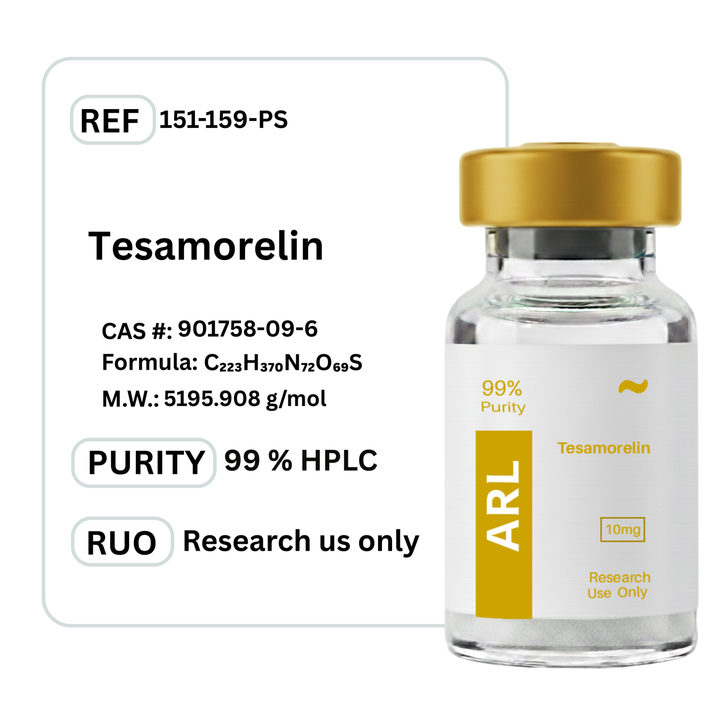 Tesamorelin - Premium Research Peptide