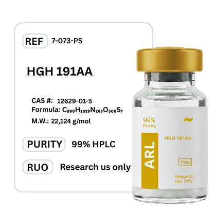 HGH 191AA (Somatropin) - Research Grade Peptide Hormone